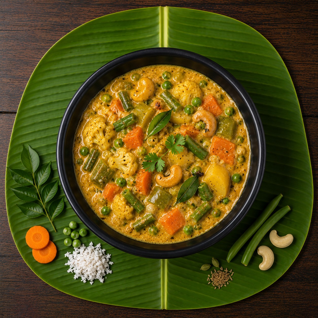 Vegetable Korma(Tamil Nadu Style)